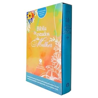 Biblia de Estudos da Mulher - Azul Com Estudos e Reflexões de Gênesis a Apocalipse