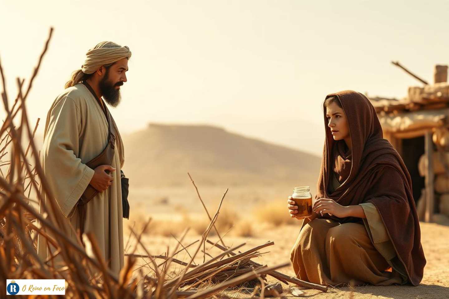 O Azeite da Viúva Esboço O Azeite da Viúva Esboço